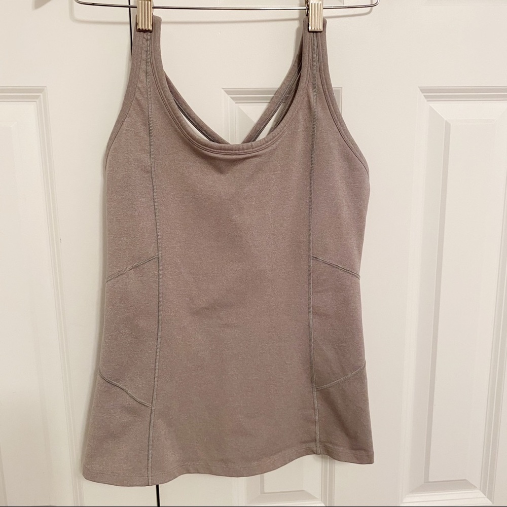 Athleta Intention Cross Back Yoga Tank | Size S